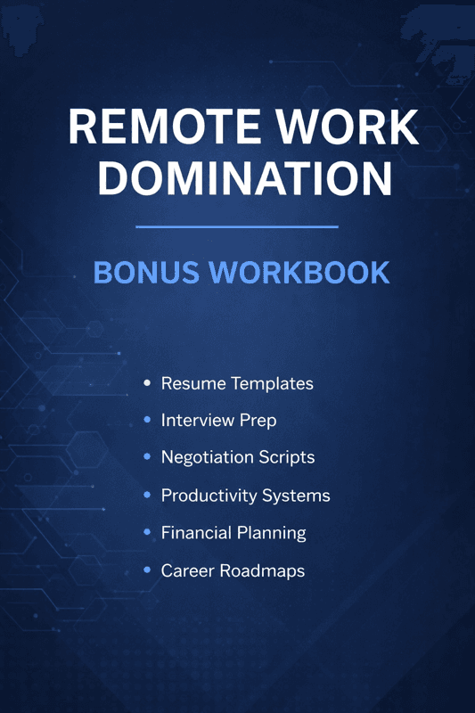 Remote Work Domination - Bonus Workbook